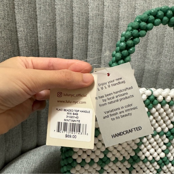 Lulu Beaded Mini Crossbody Bag - Picture 7 of 7